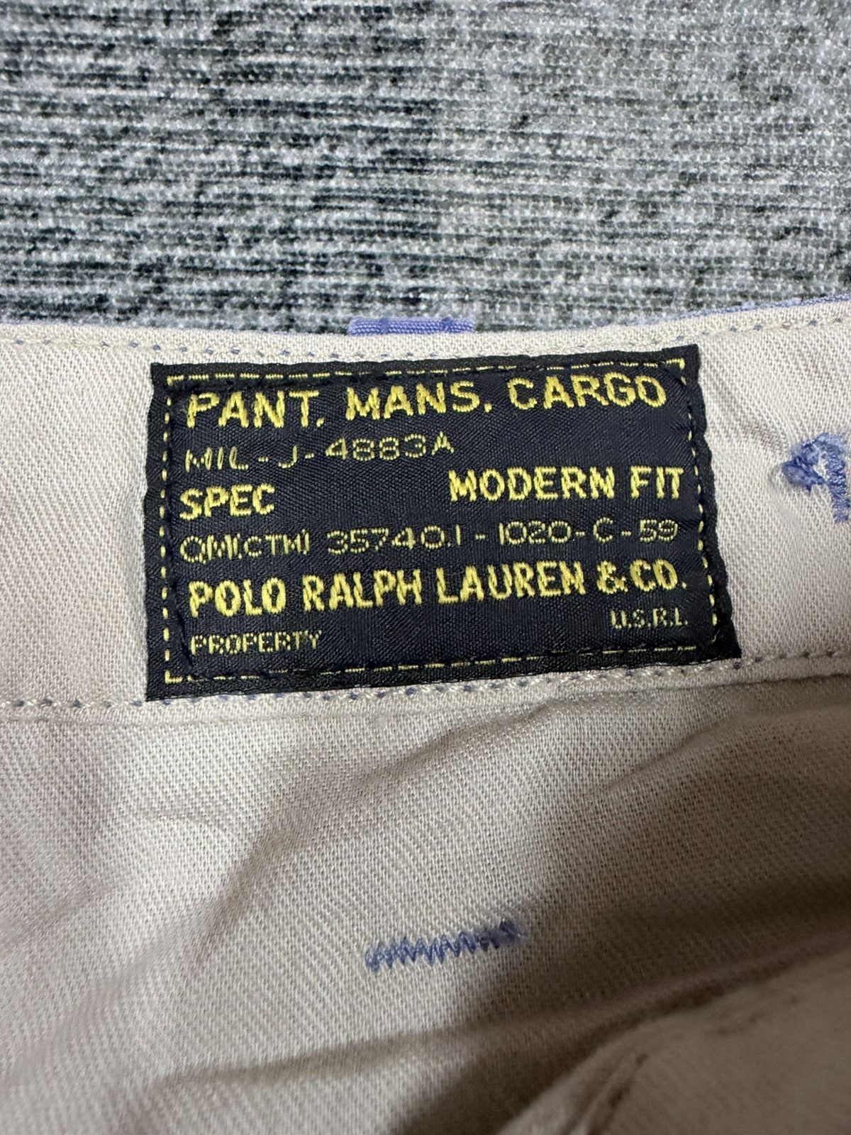 Polo Ralph Lauren Vtg🔥Polo Ralph Lauren Military Utility Surplus Cargo Pants Size US 35 - 20 Thumbnail