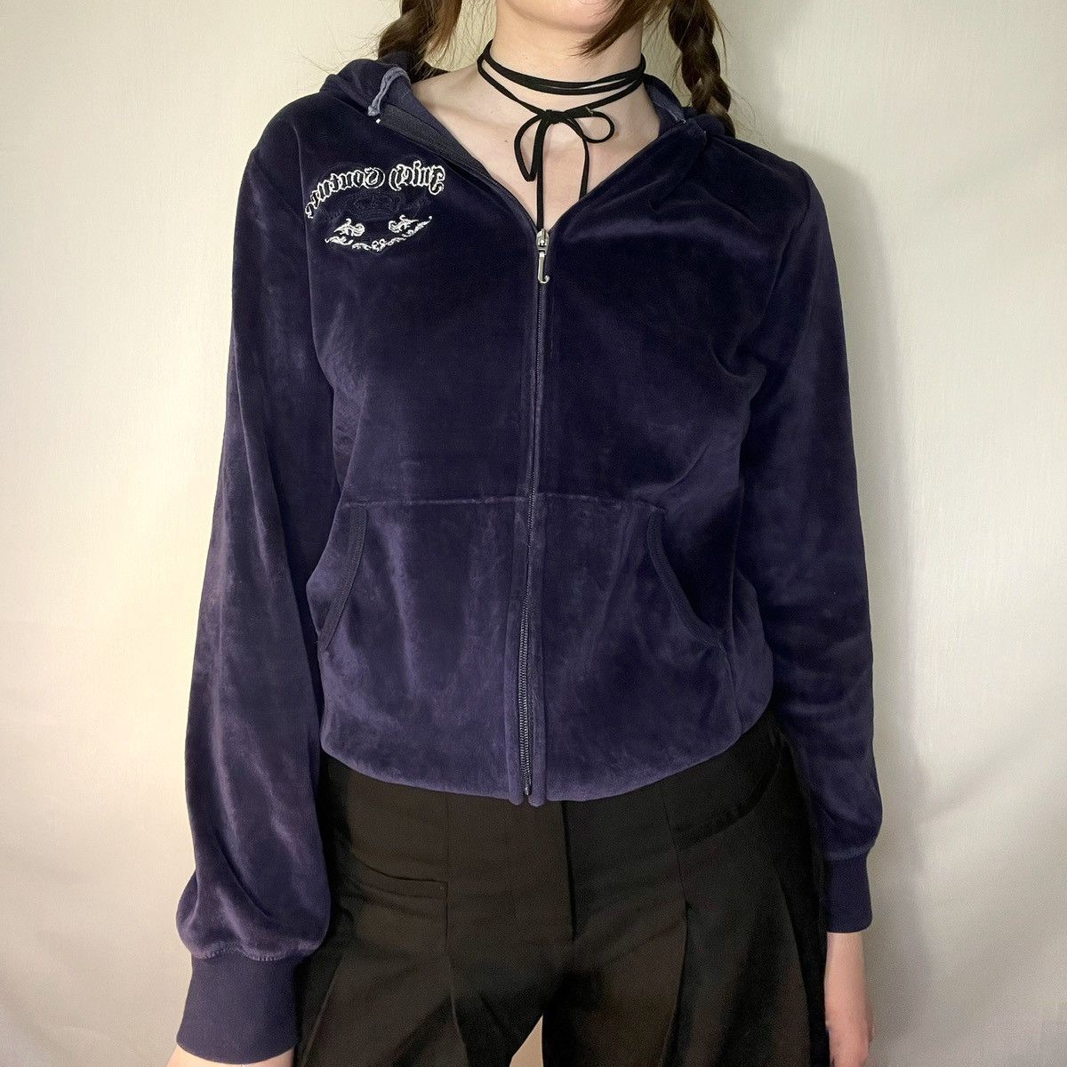 Juicy Couture vintage zipper jacket juicy couture Size L / US 10 / IT 46 - 1 Thumbnail