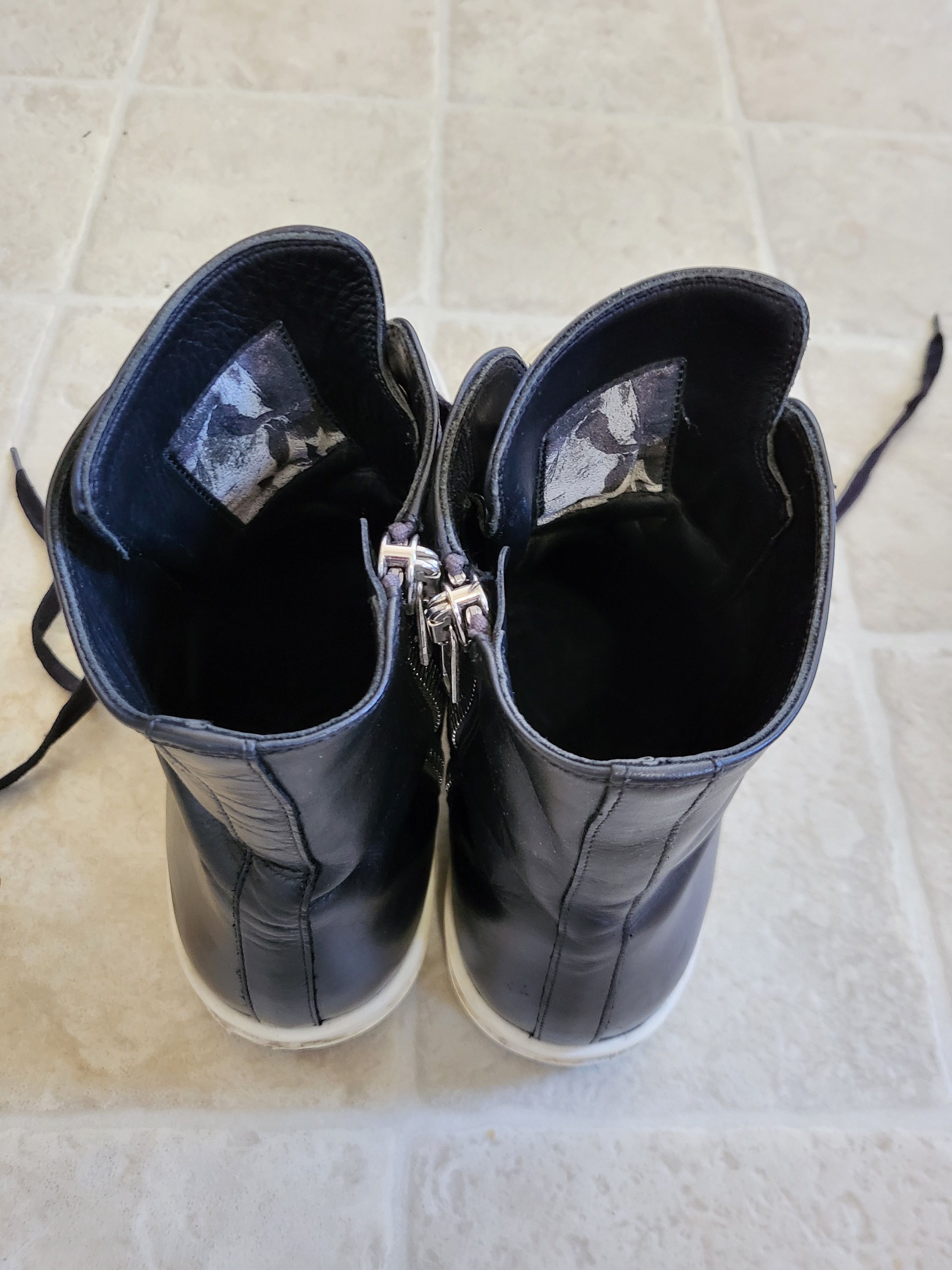Rick Owens Rick Owens Mainline Hi-Top Ramones Size US 9 / EU 42 - 6 Thumbnail