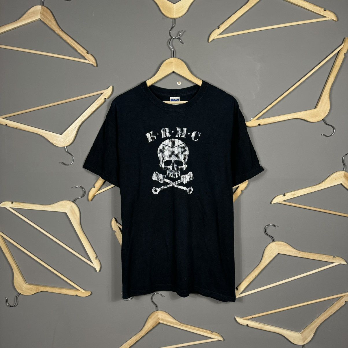 Band Tees Vintage Black Rebel Motorcycle Club BRMC T-shirt Size US L / EU 52-54 / 3 - 1 Thumbnail
