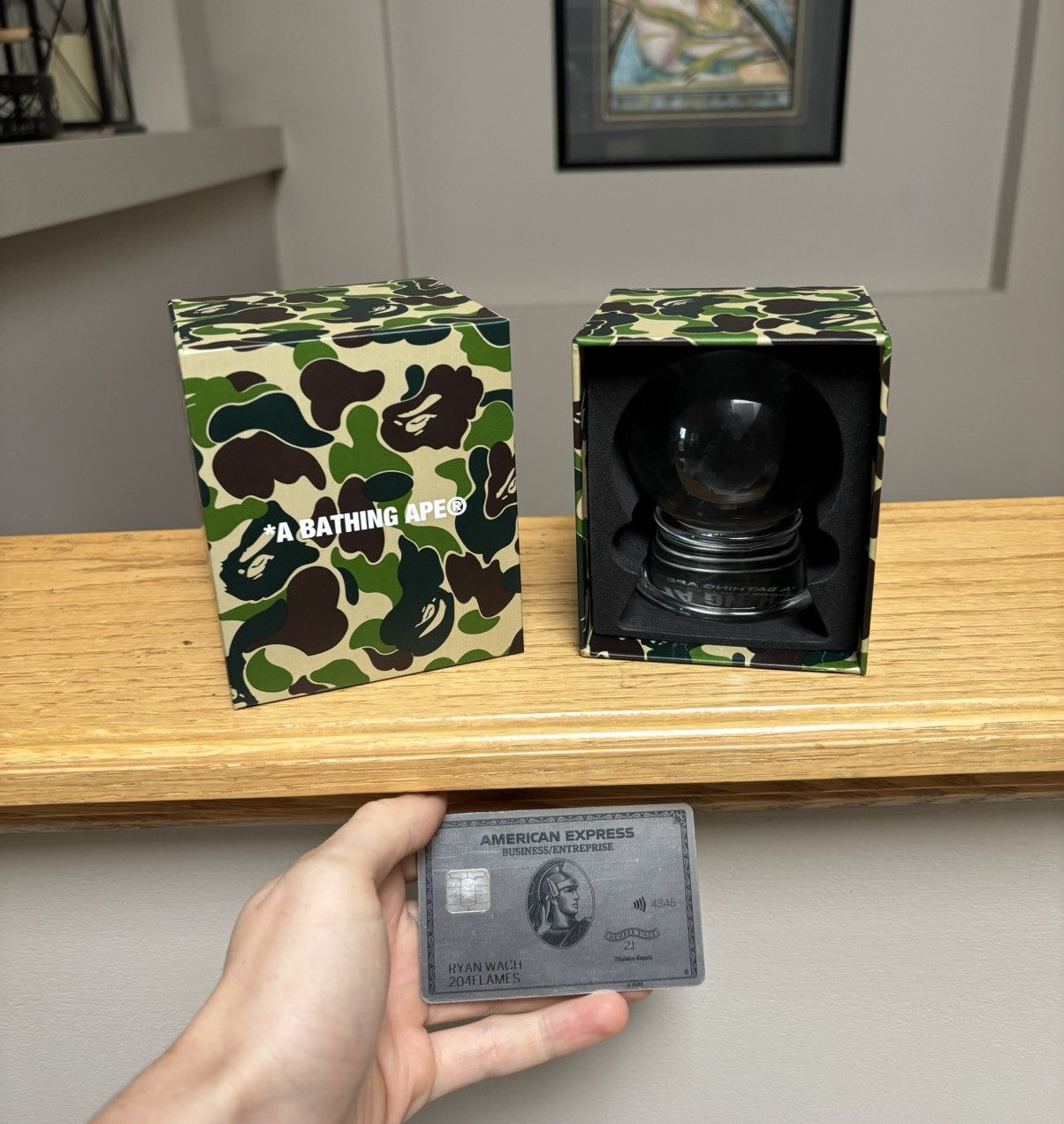 Bape Bape 29th Anniversary Glass Paper Weight Size ONE SIZE - 6 Thumbnail