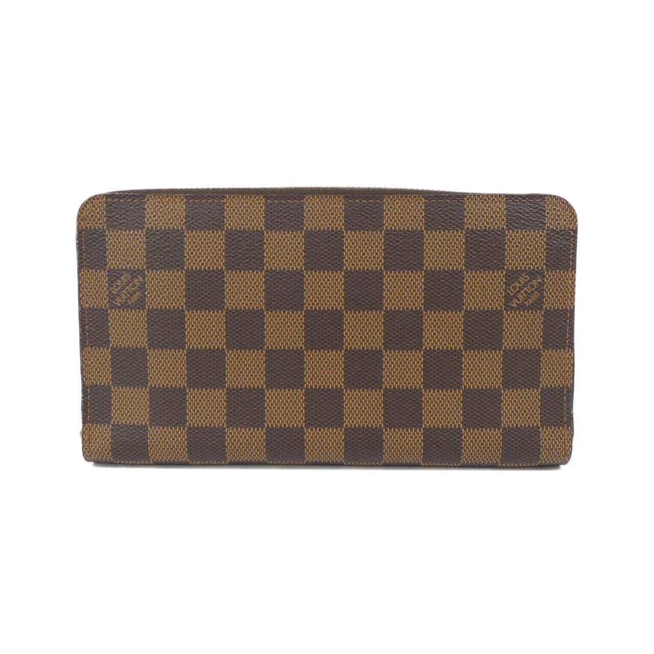 Louis Vuitton Louis Vuitton Zippy Organizer Damier Wallet Canvas Long Wallet N60003 DUTY FREE for USA