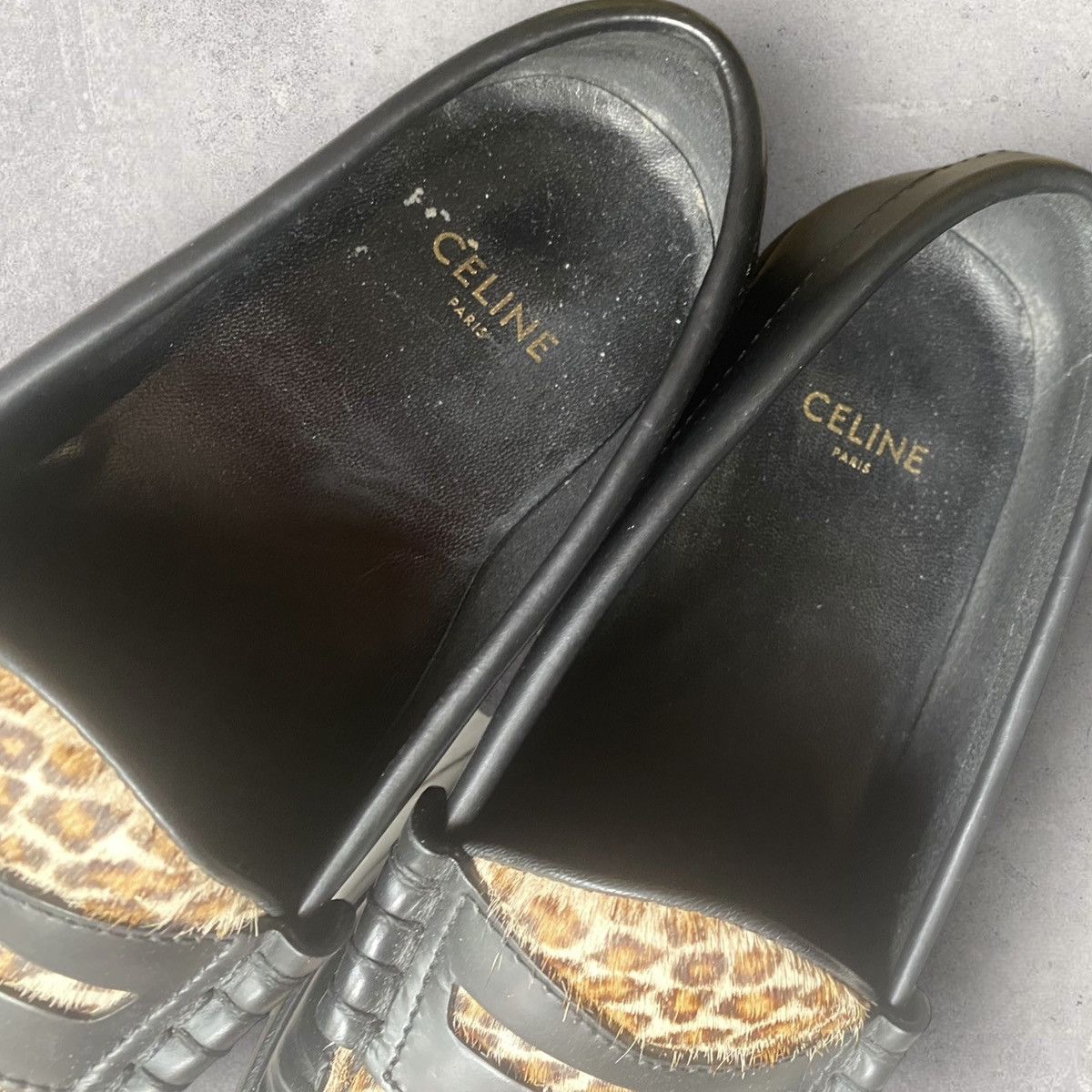 Celine × Hedi Slimane Celine Leopard LOAFERS MOCCASINS Size US 6.5 / IT 36.5 - 6 Thumbnail