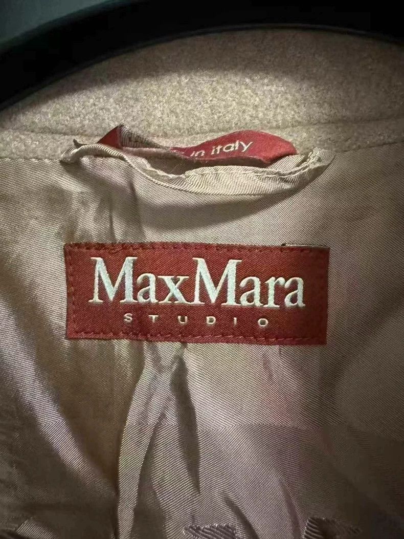 Max Mara Max Mara Wool coat with fur collar Size M / US 6-8 / IT 42-44 - 3 Thumbnail