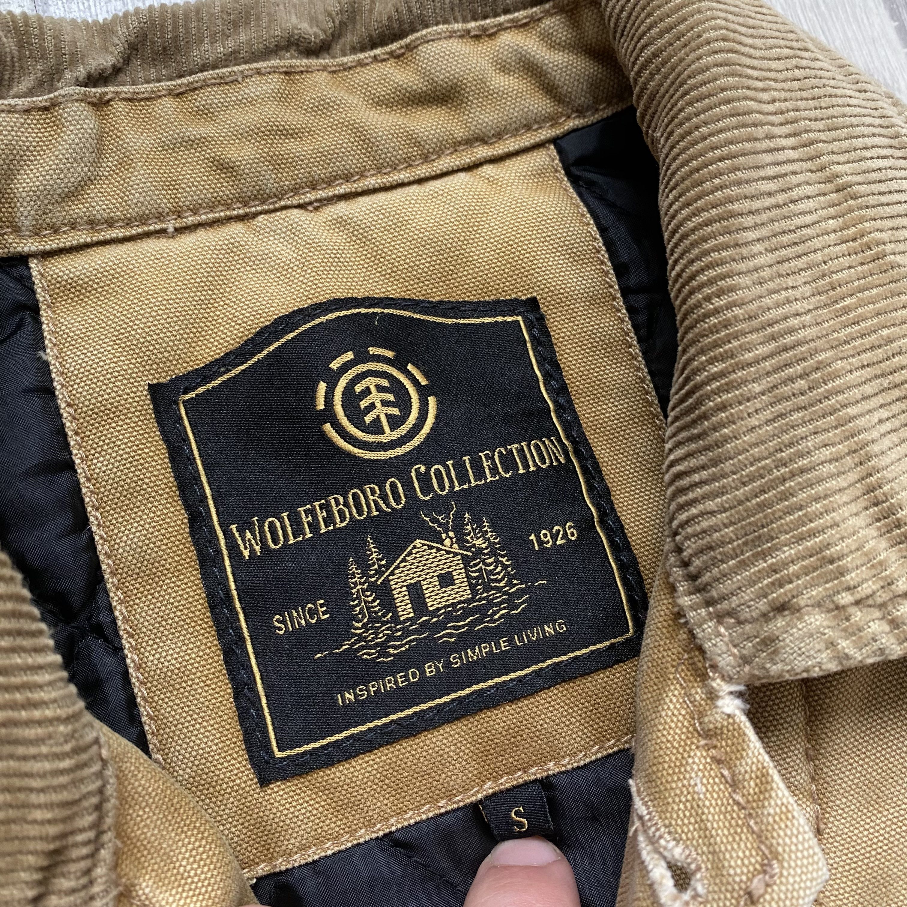 Carhartt 🪓Vintage Faded Carhartt Style Work jacket skater ELEMENT Size US S / EU 44-46 / 1 - 8 Thumbnail