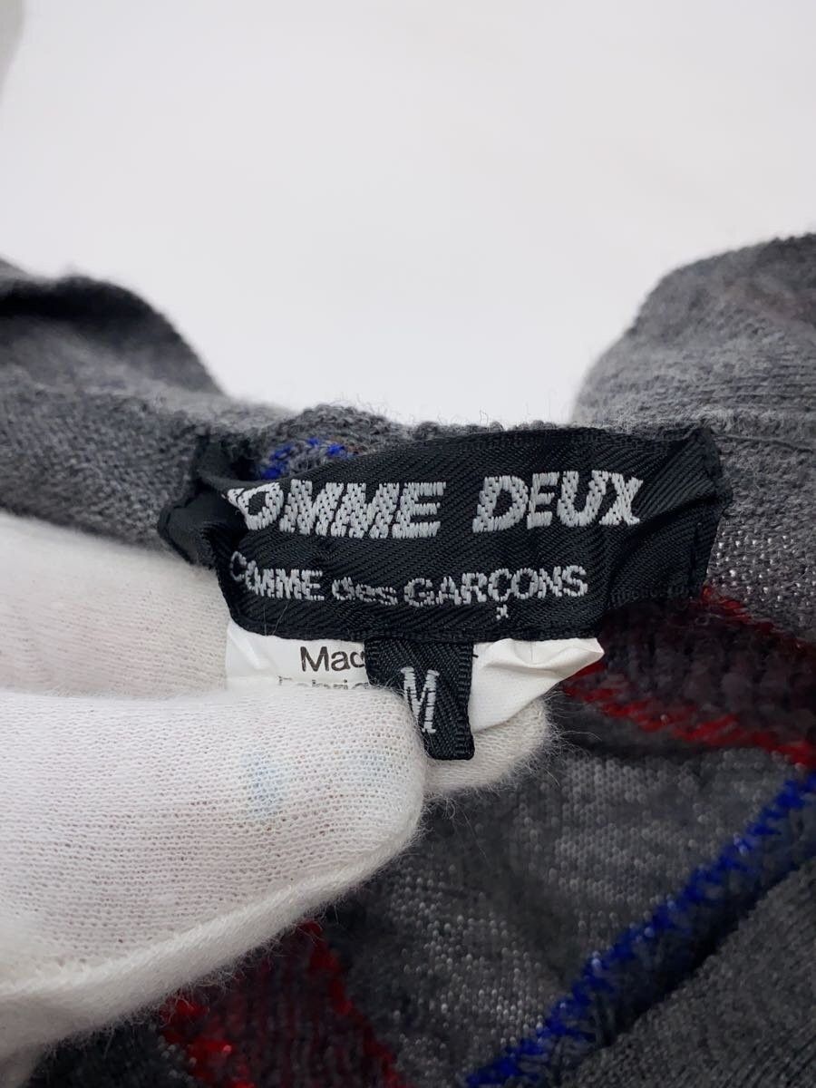 Comme des Garcons × Comme des Garcons Homme Deux Striped Patten Wool Knit Cardigan Size US M / EU 48-50 / 2 - 4 Thumbnail
