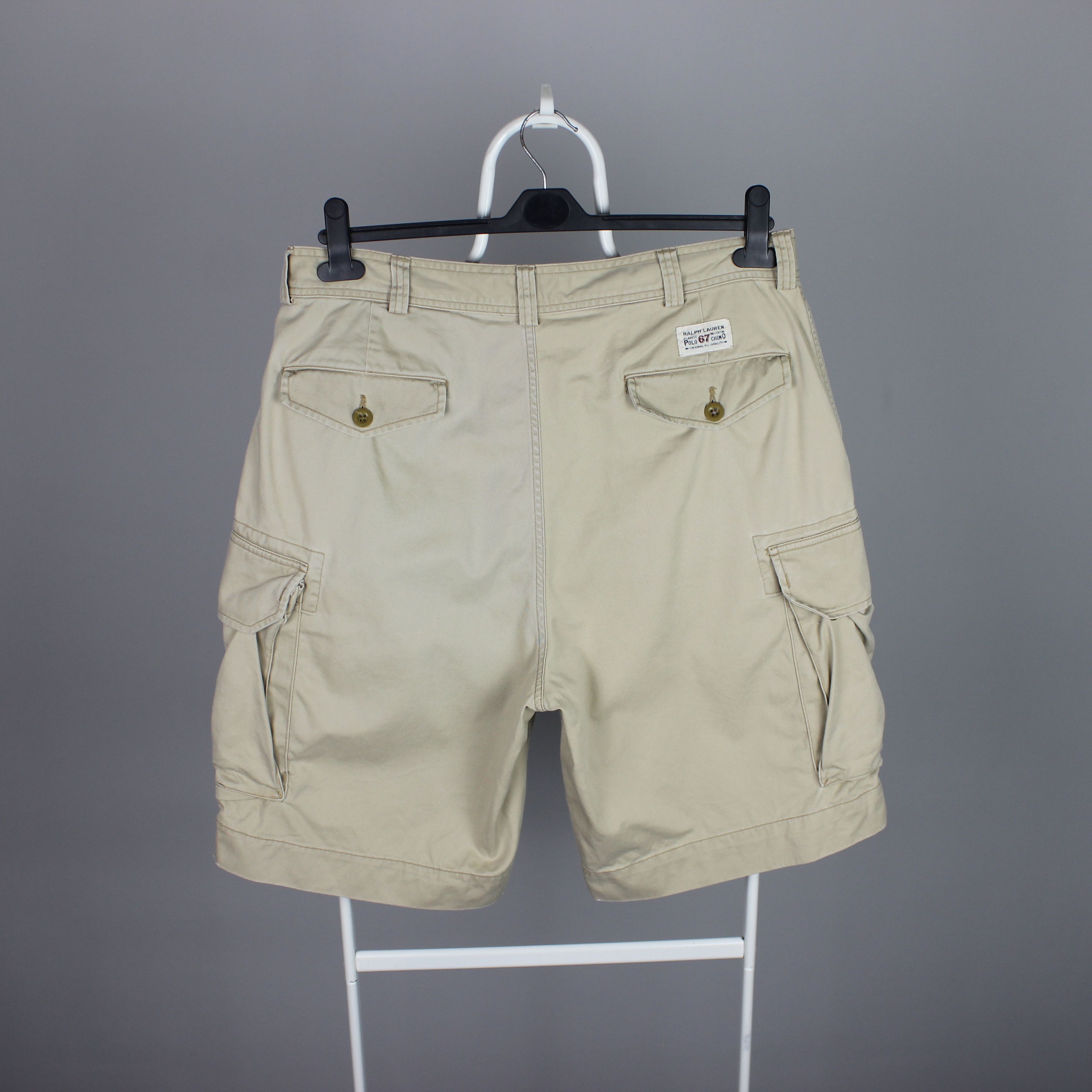 Polo Ralph Lauren Polo Ralph Lauren shorts cargo heavy cotton 36 L XL beige Size US 36 / EU 52 - 3 Thumbnail