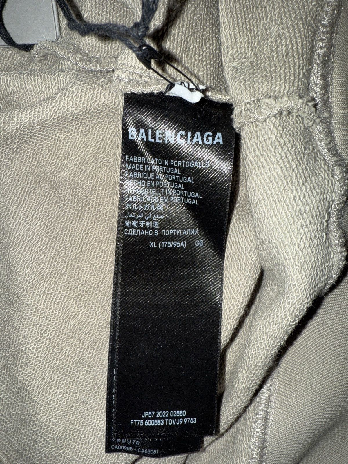 Balenciaga balenciaga hoodie Size US XL / EU 56 / 4 - 4 Thumbnail