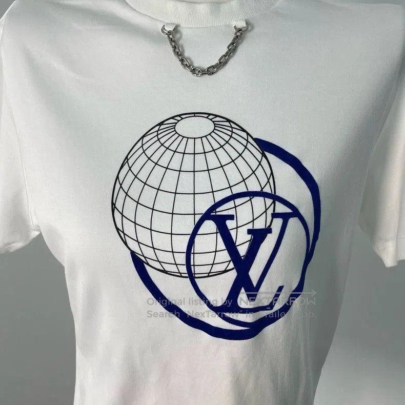 Louis Vuitton Louis Vuitton White Short Sleeve Top S. Size US S / EU 44-46 / 1 - 4 Thumbnail