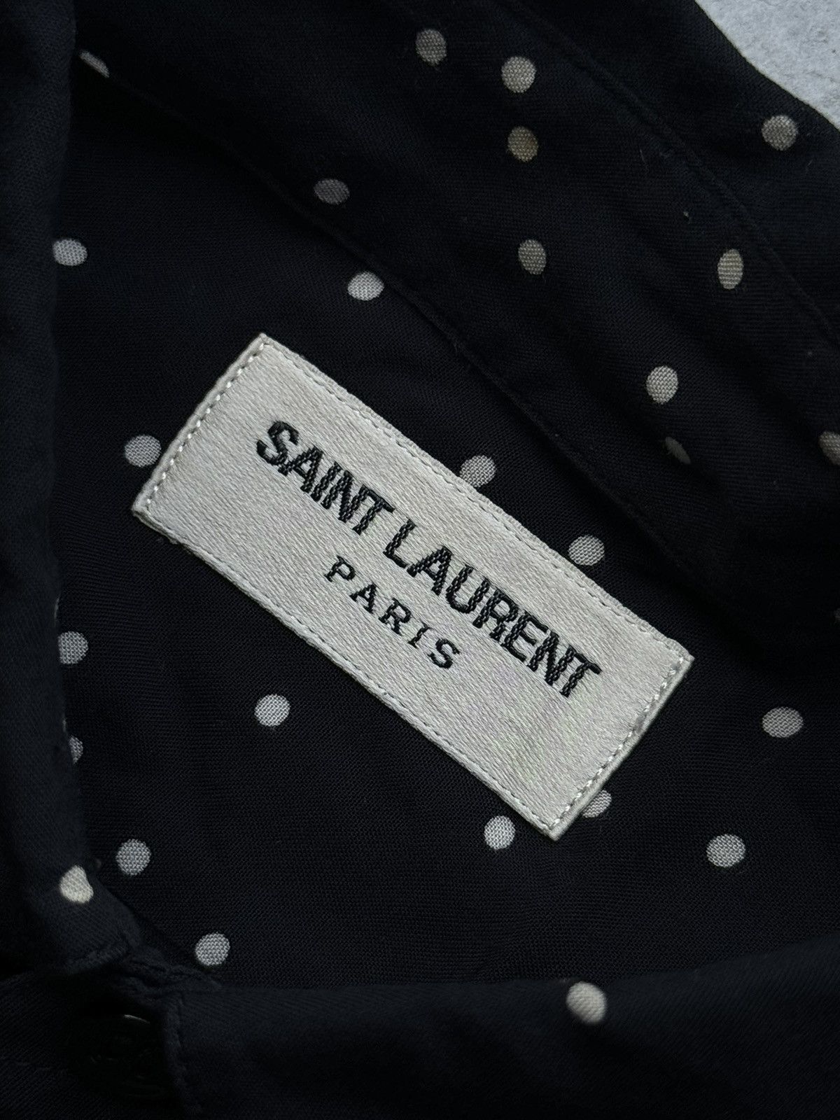 Saint Laurent Paris Saint Laurent Paris Polka dot shirt Size US S / EU 44-46 / 1 - 6 Thumbnail