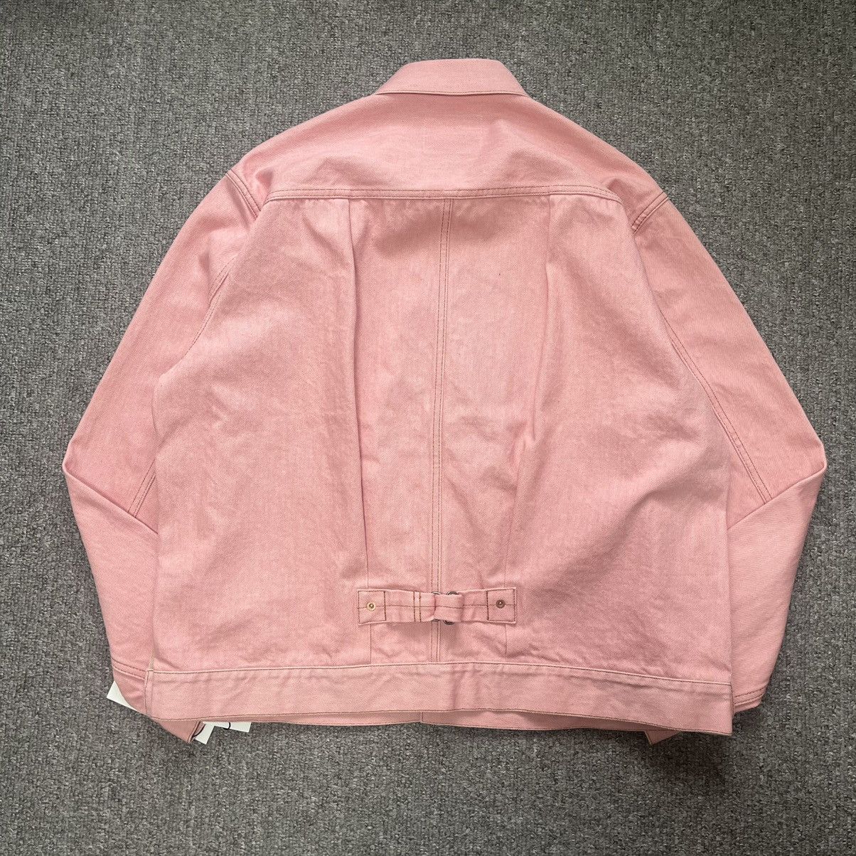 Sacai sacai 2024 Pink denim jacket size 3 Rare Size US XL / EU 56 / 4 - 12 Thumbnail