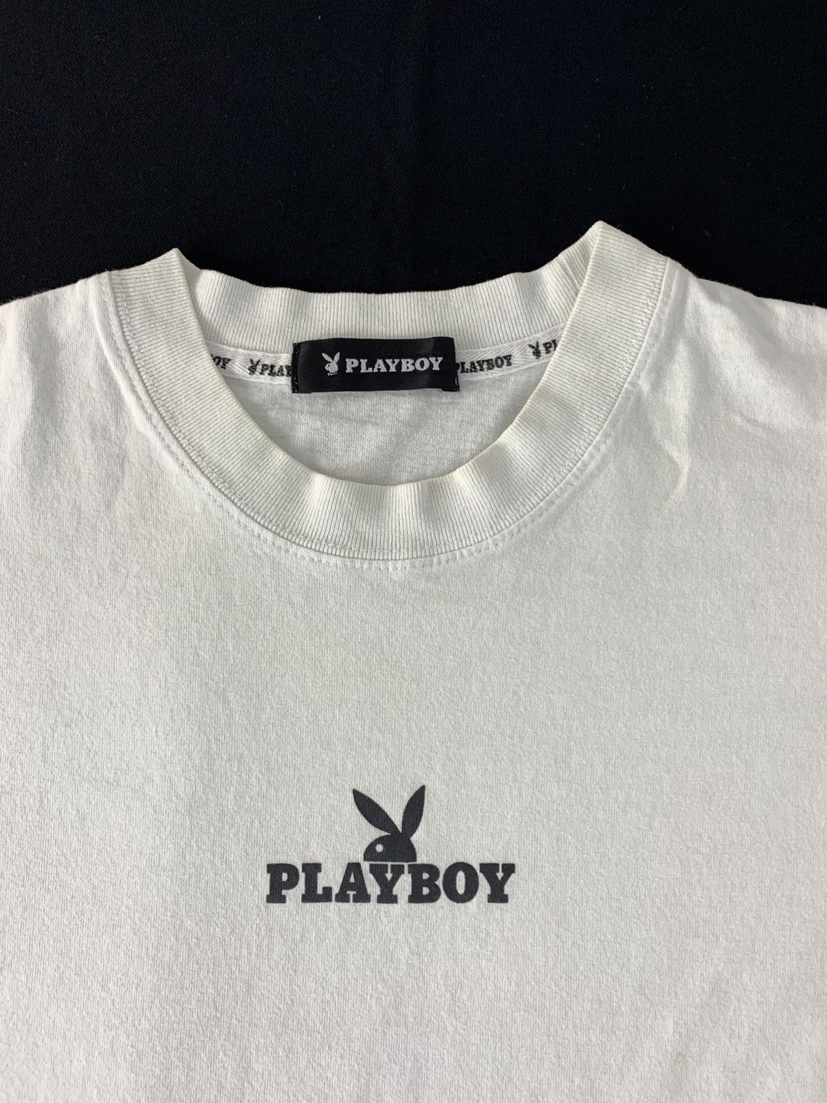 Playboy Playboy Longsleeve Small Big Bunny Logo Printed T shirt Size US M / EU 48-50 / 2 - 4 Thumbnail
