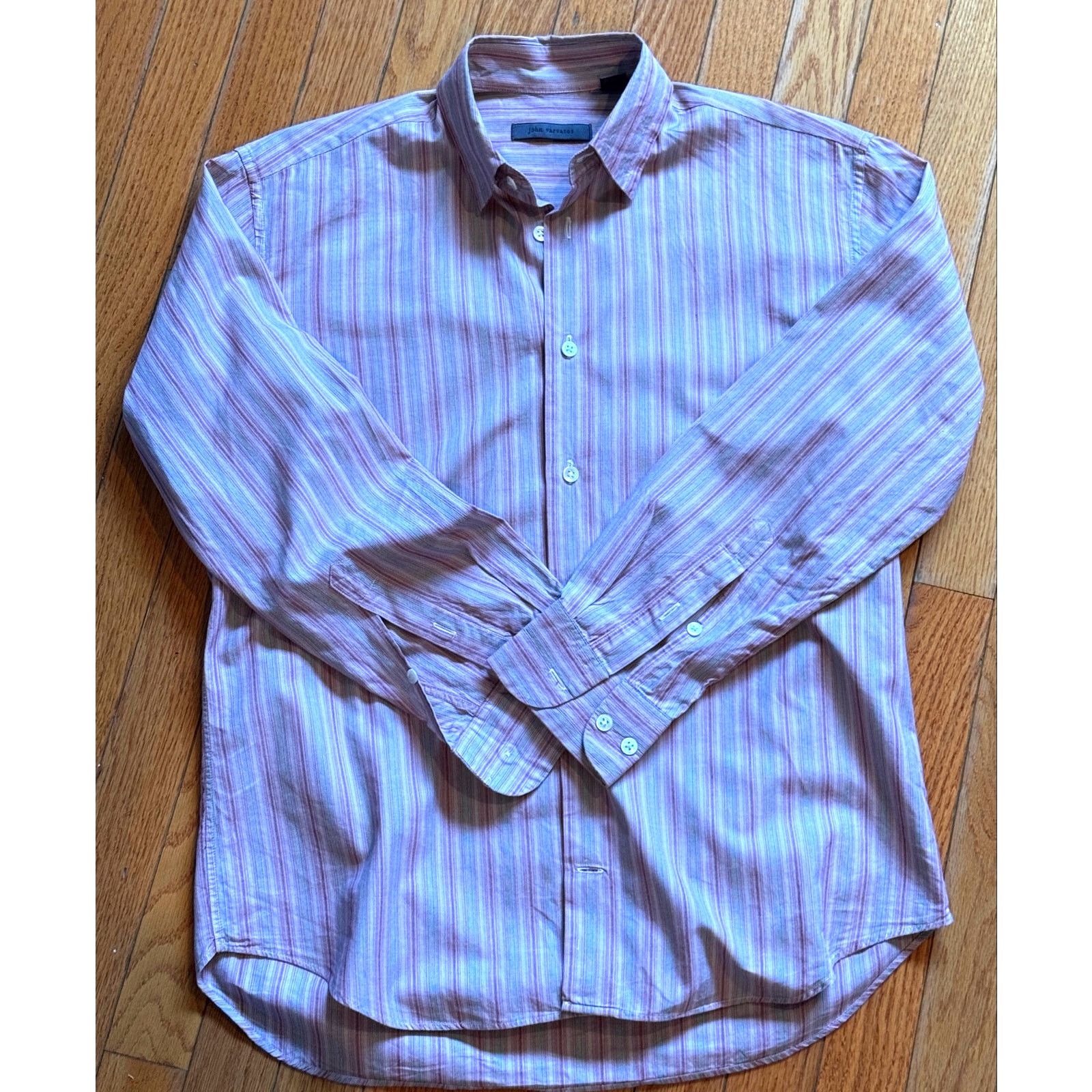 John Varvatos John Varvatos Regular Fit Button Up | Made in Italy Size US XS / EU 42 / 0 - 1 Thumbnail