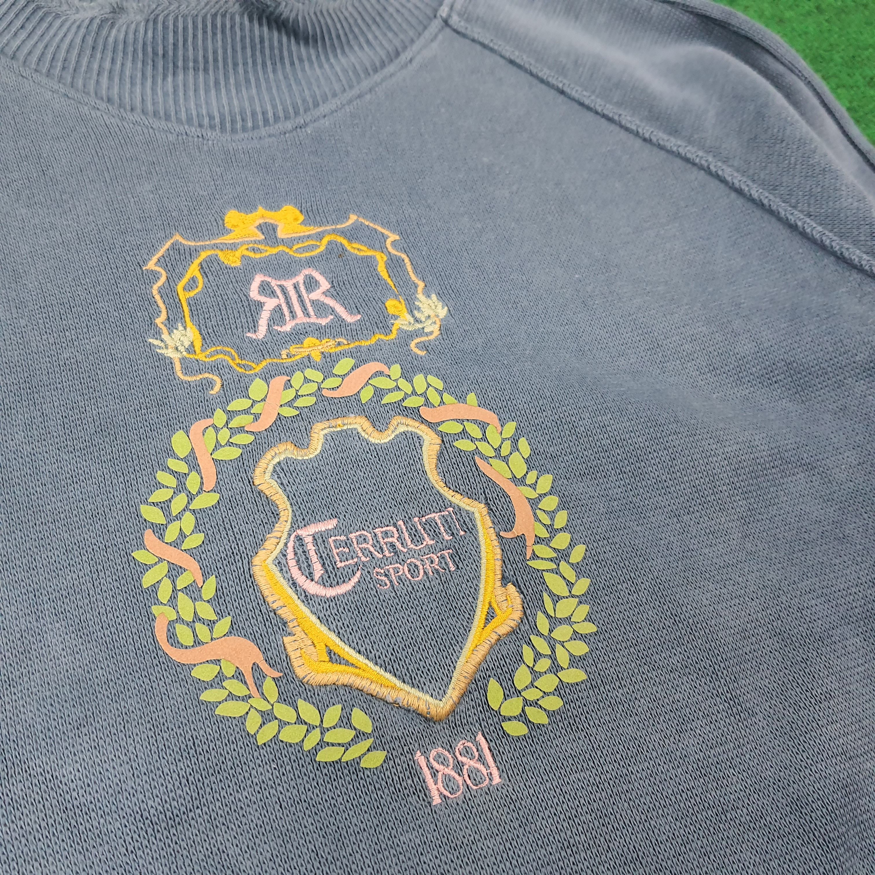 Cerruti 1881 Vintage Cerruti 1881 Sports Knitted Sweatshirt C269N7 Size S / US 4 / IT 40 - 2 Thumbnail
