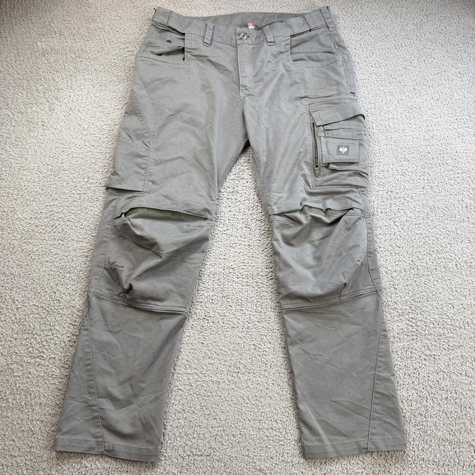 Other Engelbert Strauss Motion Ten Workwear Cargo Pants Gray 40x30 Size US 40 / EU 56 - 1 Thumbnail