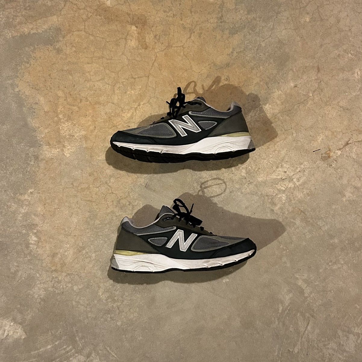 New Balance New Balance 990v4 Silver Mink 2017 US 12.5 Made in USA 🇺🇸 Size US 12.5 / EU 45-46 - 2 Thumbnail