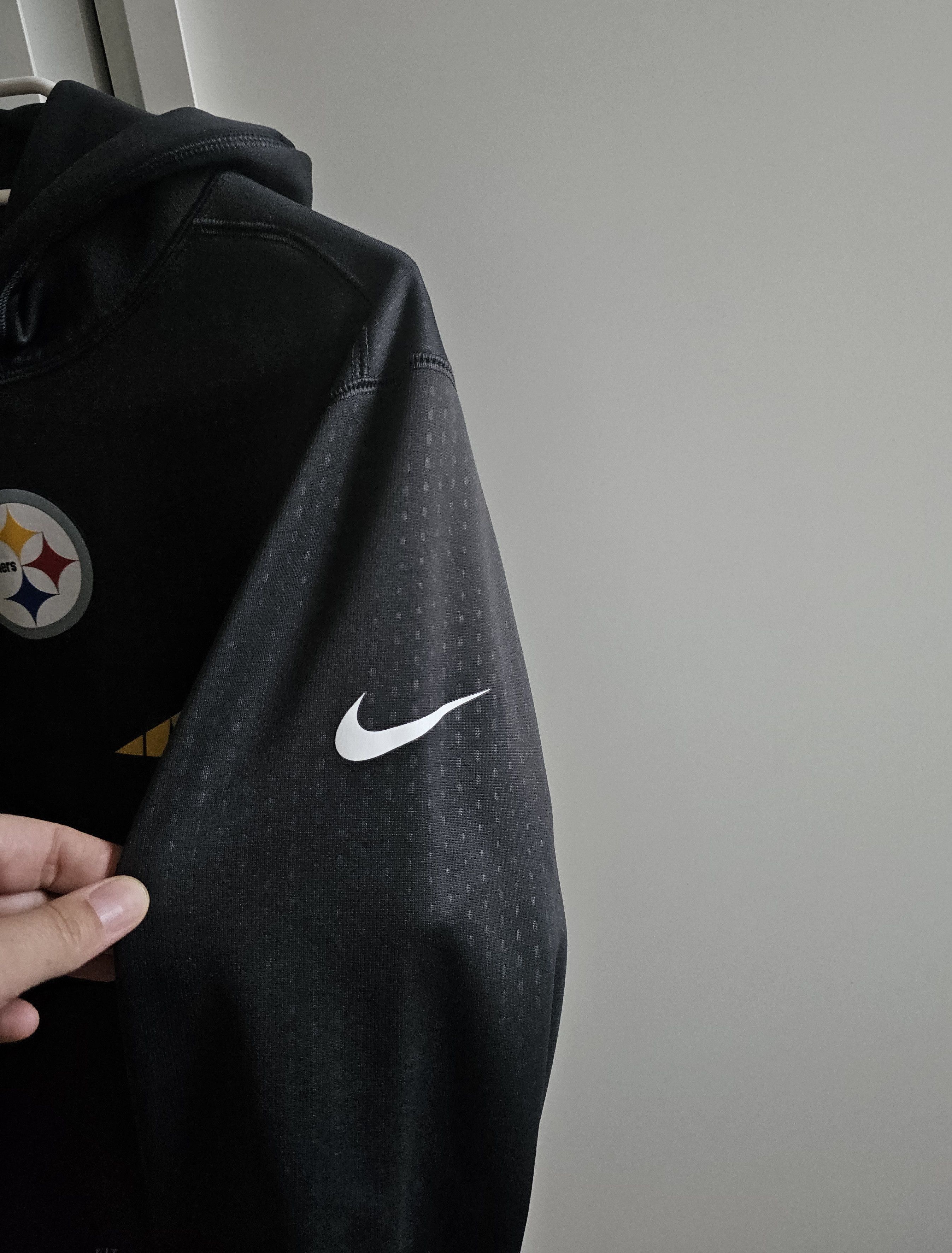 NFL × Nike Nike Steelers Therma Fit hoodie S black NFL Size US S / EU 44-46 / 1 - 5 Thumbnail