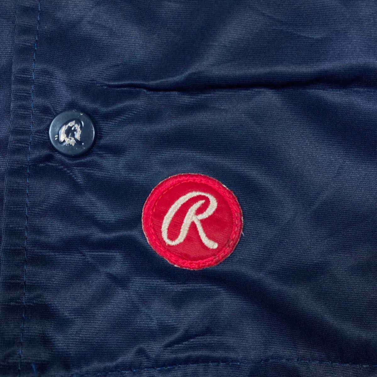 Asics Vintage Rawlings Manufacturer by Asics Snap Button Jacket Size US L / EU 52-54 / 3 - 4 Thumbnail