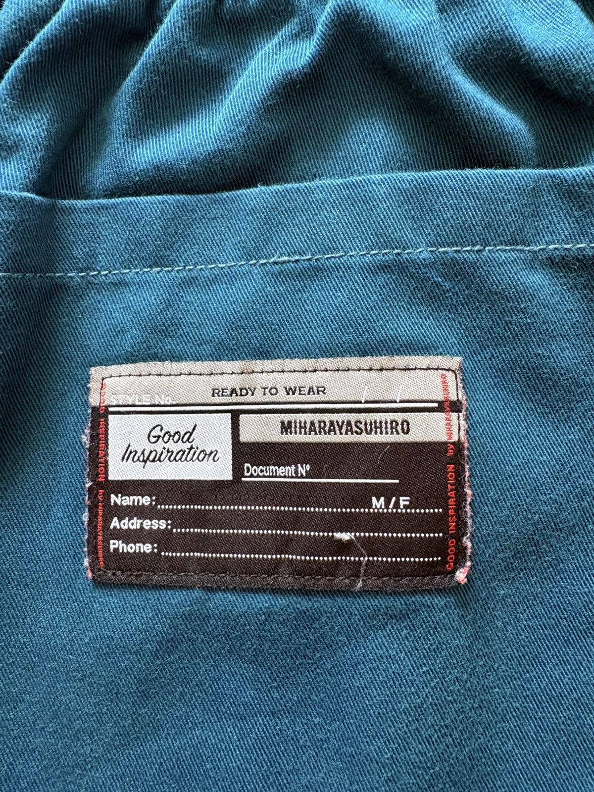 GU × Maison MIHARA YASUHIRO GU X MIHARAYASUHIRO DRAWSTRING PANTS Size US 31 - 4 Thumbnail