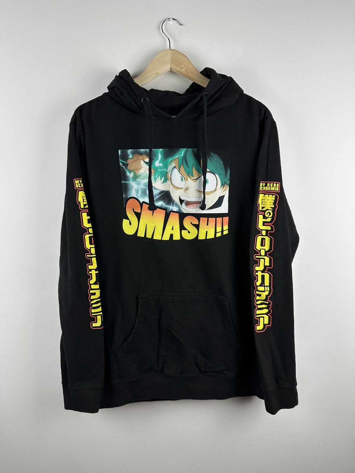 My Hero Academia Smash Midoriya Anime Hoodie