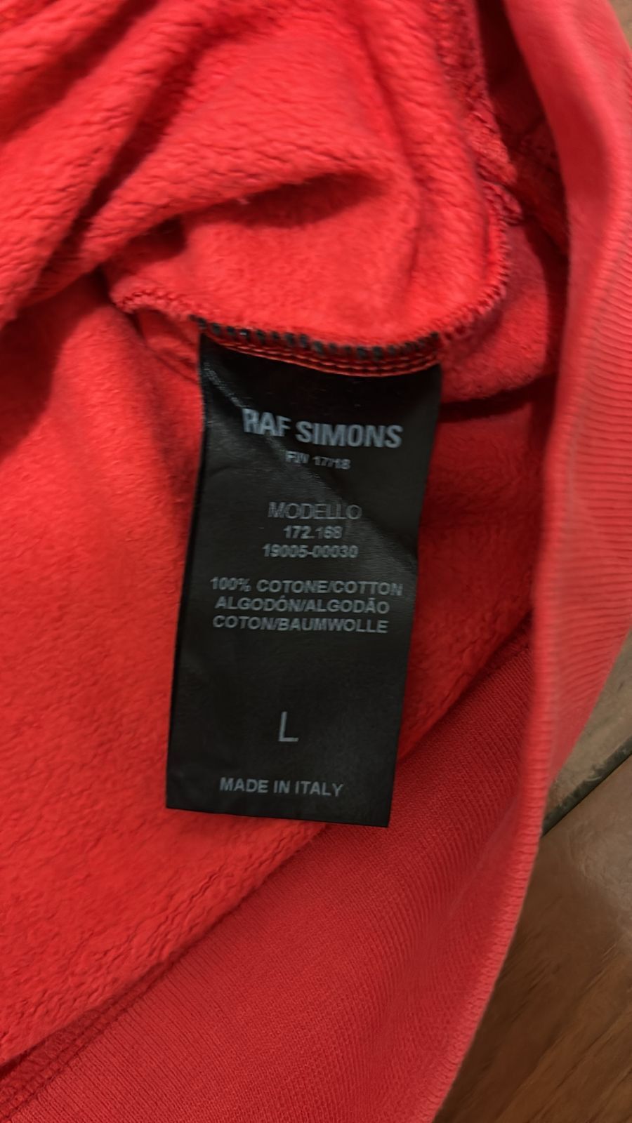 Raf Simons Raf Simons "Wave" FW 17/18 Sweatshirt Size US L / EU 52-54 / 3 - 6 Thumbnail