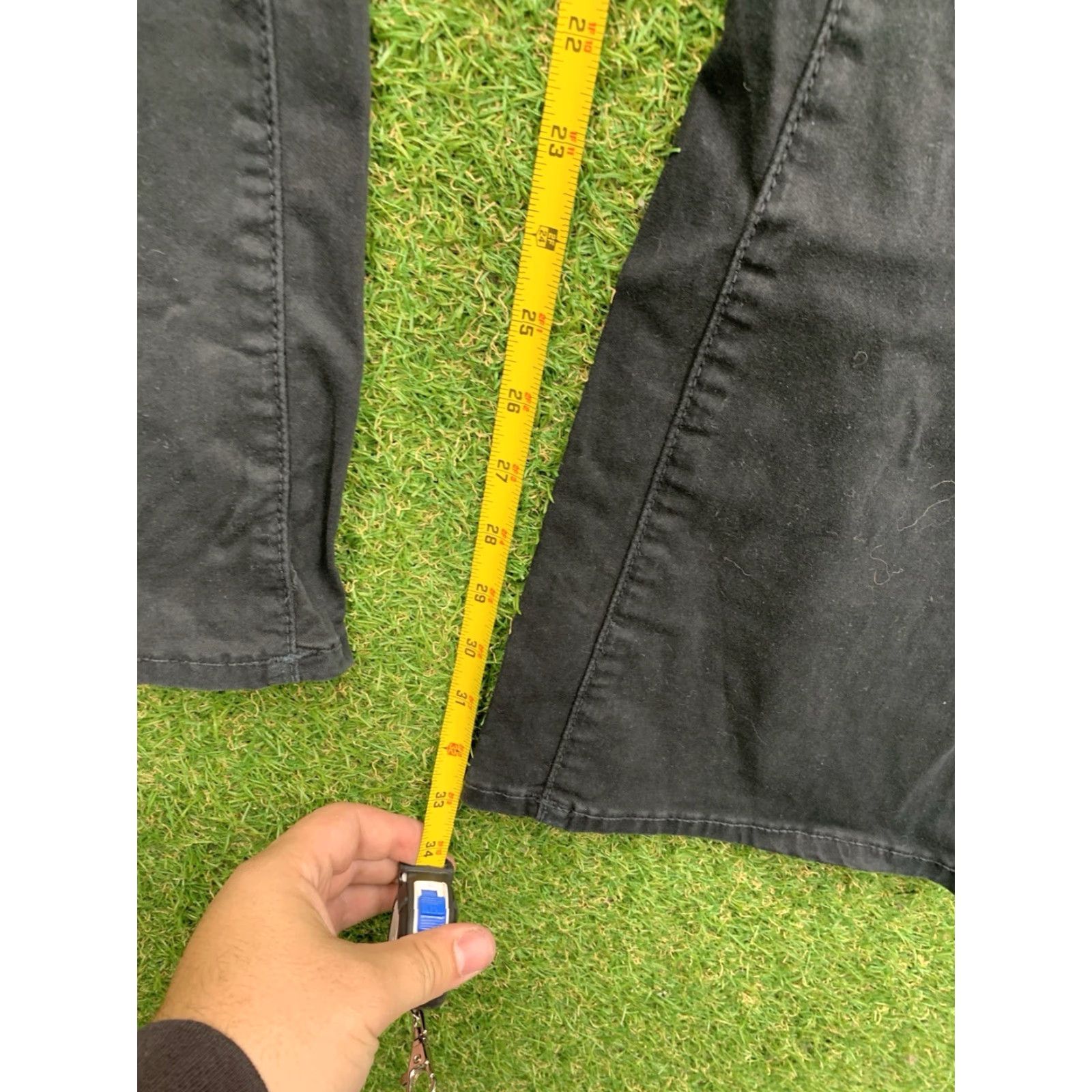 True Religion VINTAGE True Religion Jeans Mens 36 Ricky Flat Pockets Relaxed Straight Black Denim Y2K Size US 36 / EU 52 - 5 Thumbnail