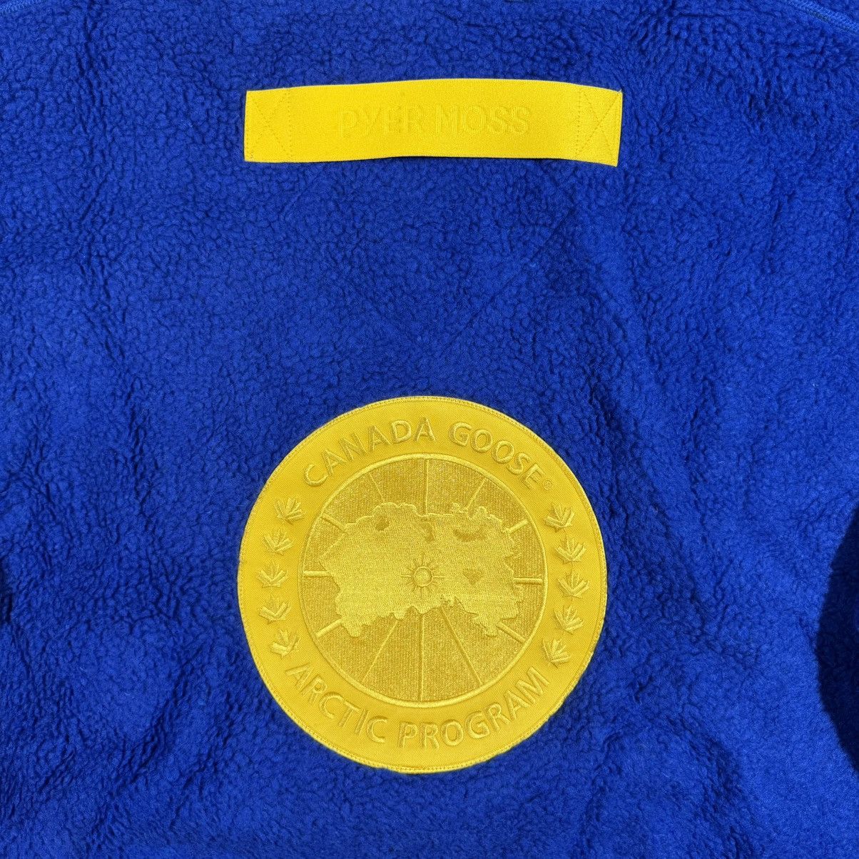 Canada Goose Canada Goose x Pyer Moss Teddy logo-patch fleece hoodie Size US M / EU 48-50 / 2 - 8 Thumbnail