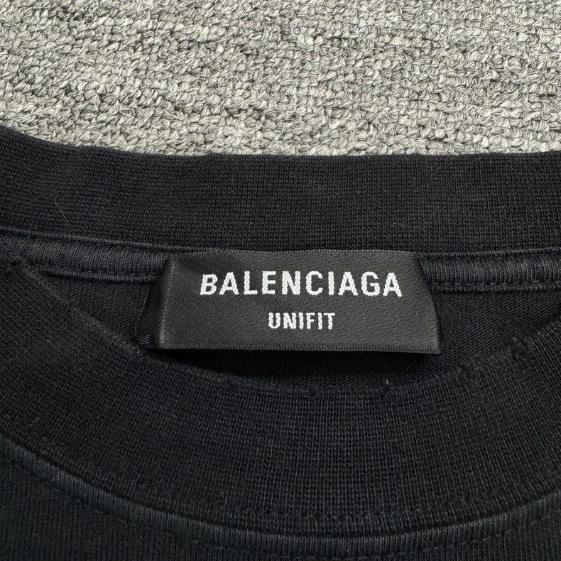 Balenciaga Balenciaga distressed letter print long sleeve Size US S / EU 44-46 / 1 - 3 Thumbnail