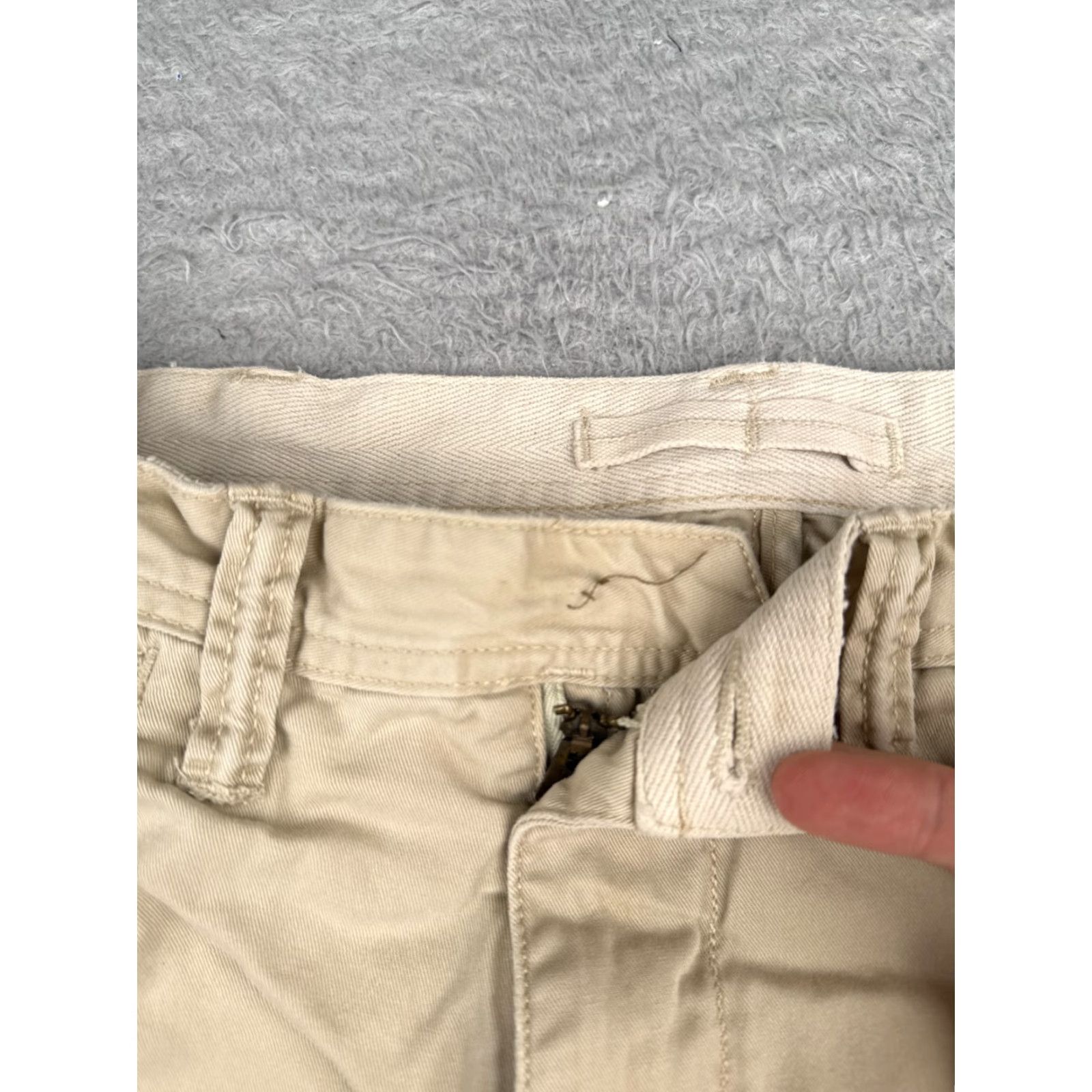 Polo Ralph Lauren Polo Ralph Lauren Shorts Men 32 Beige Chino 100% Cotton Twill Classic 32x10 READ Size US XS / EU 42 / 0 - 7 Thumbnail