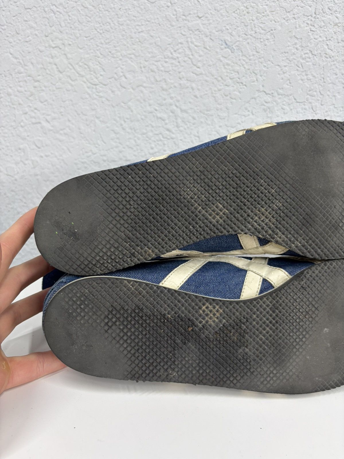 Onitsuka Tiger Vintage Asics Onitsuka Tiger Denim Wash Shoes 66 Kill Bill Size US 10.5 / EU 43-44 - 14 Thumbnail