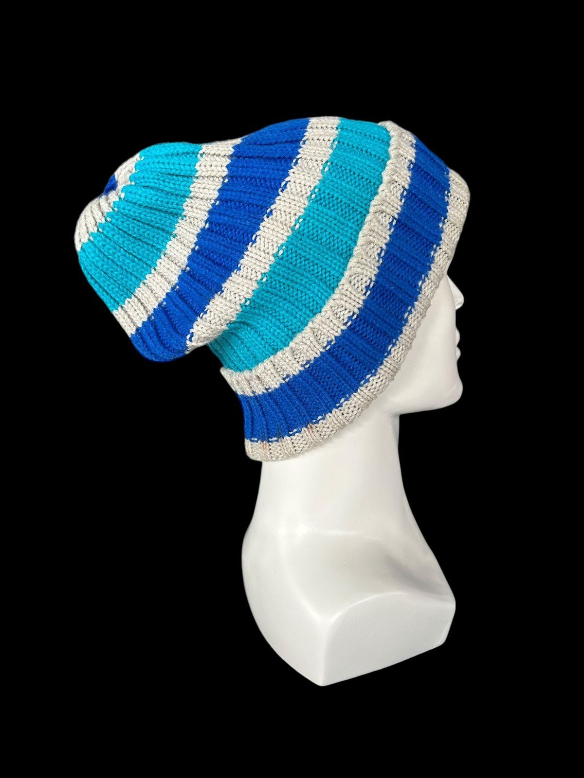 Japanese Brand × Kapital × Vintage Crochet Knitted handmade Beanie Hats Rare ☠️☠️ Size ONE SIZE - 3 Thumbnail