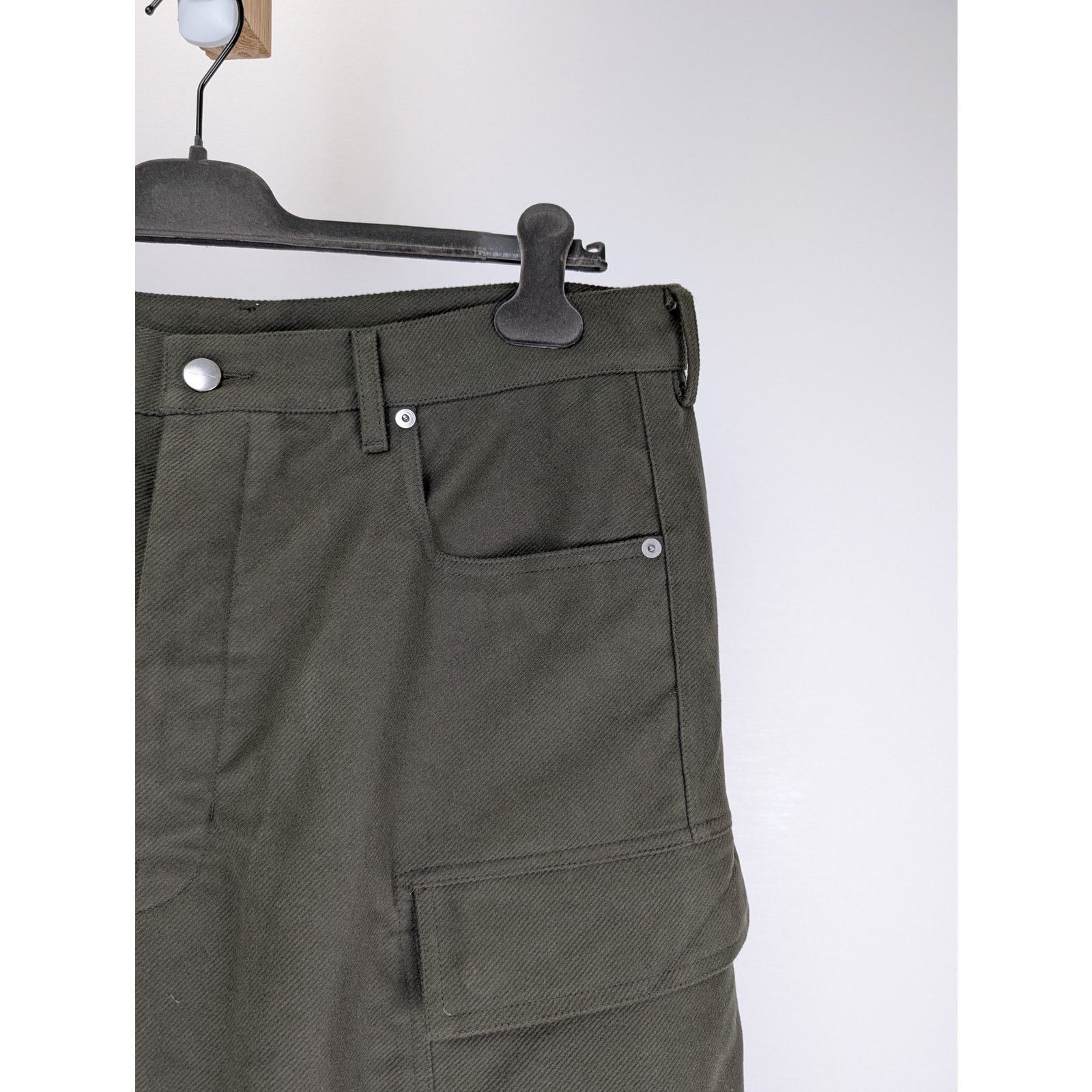 Rick Owens o1rshd1 Double Cargo Pants in Bosco Size US 38 / EU 54 - 4 Thumbnail