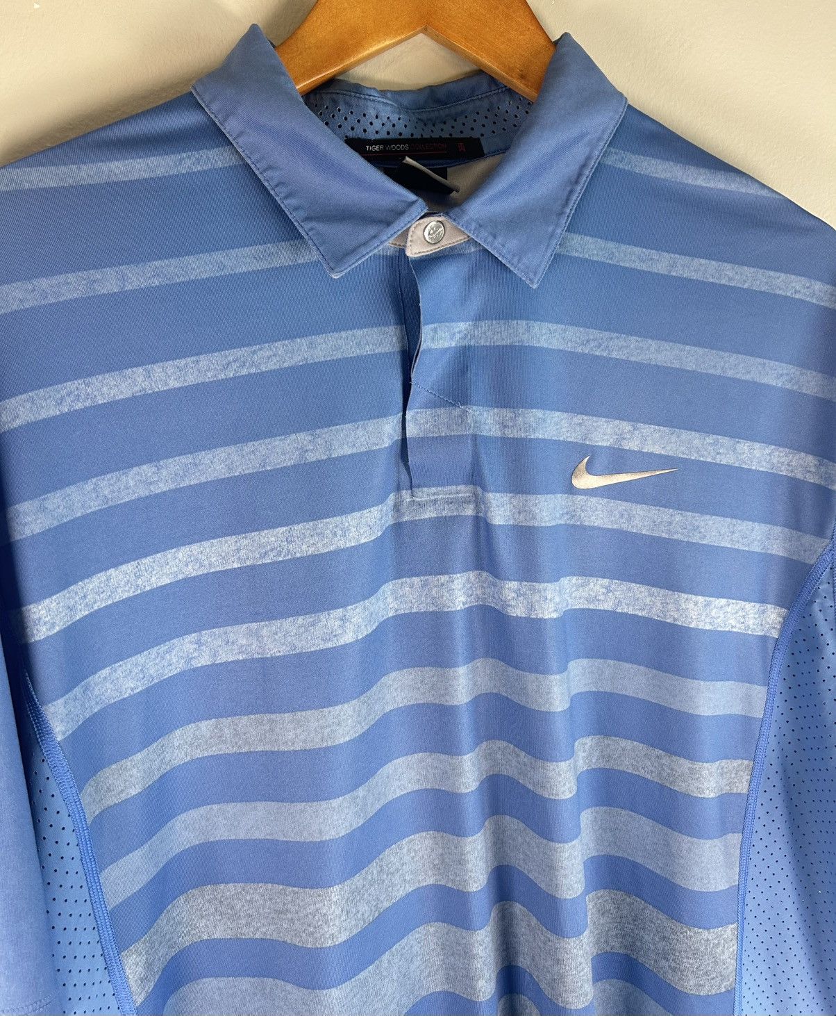 Nike × Tiger Woods Nike TW Tiger Woods Collection Men’s Polo Golf Shirt L Size US L / EU 52-54 / 3 - 6 Thumbnail