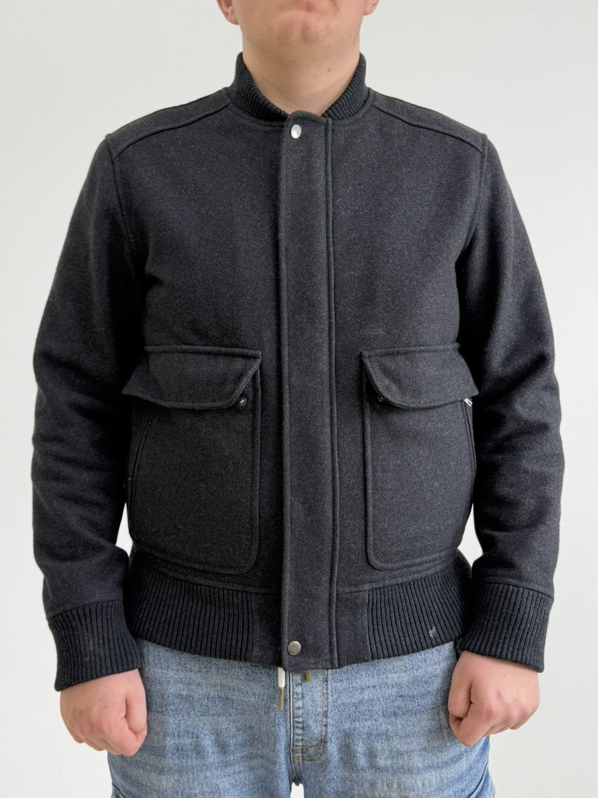 Lacoste Vintage Lacoste Cargo Multi-Zip Wool Jacket Luxury Size US XL / EU 56 / 4 - 1 Thumbnail