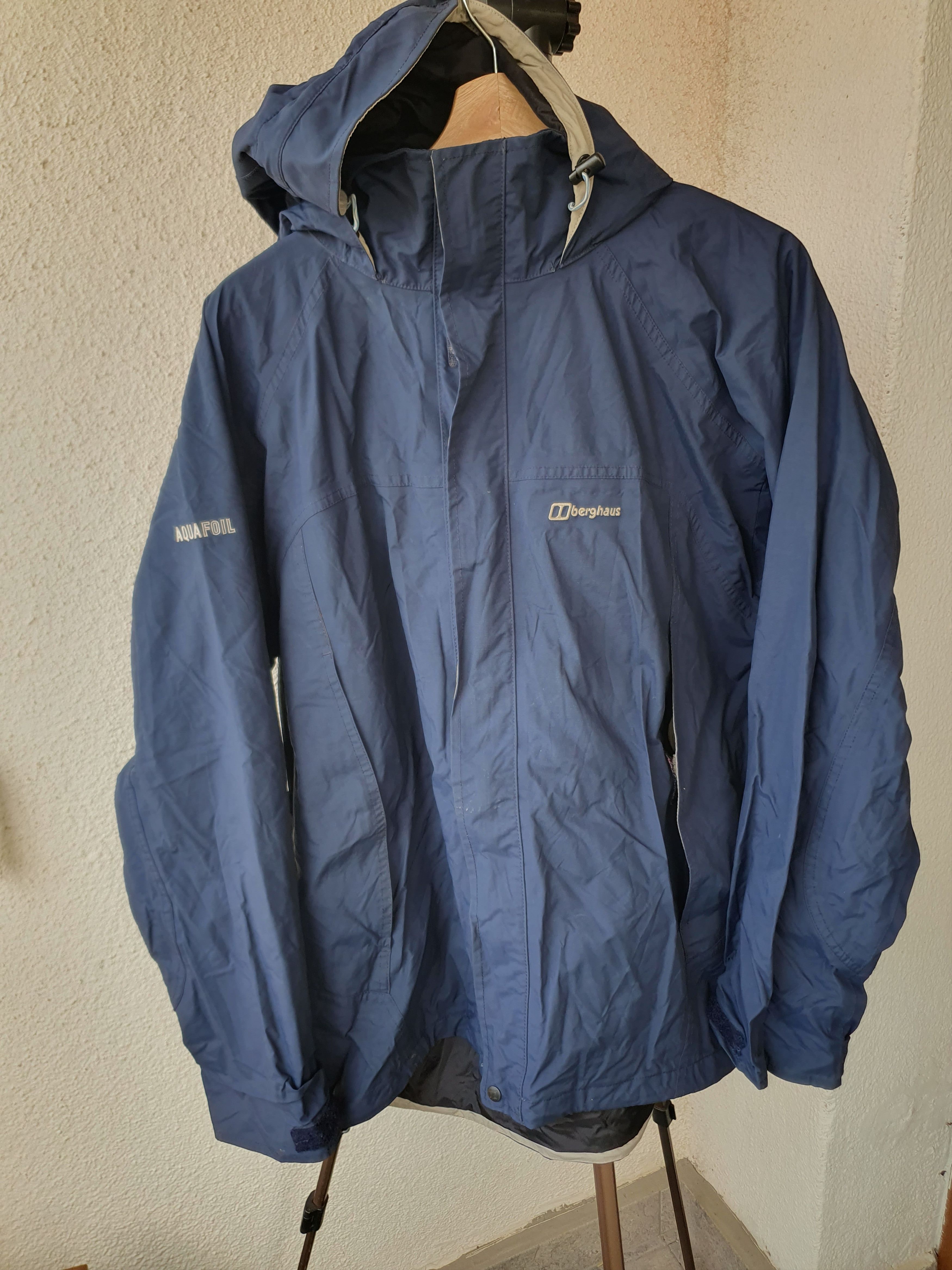 Berghaus Berghaus Aqua Foil Shell Jacket Lightweigh hooded sz L Size US L / EU 52-54 / 3 - 1 Thumbnail