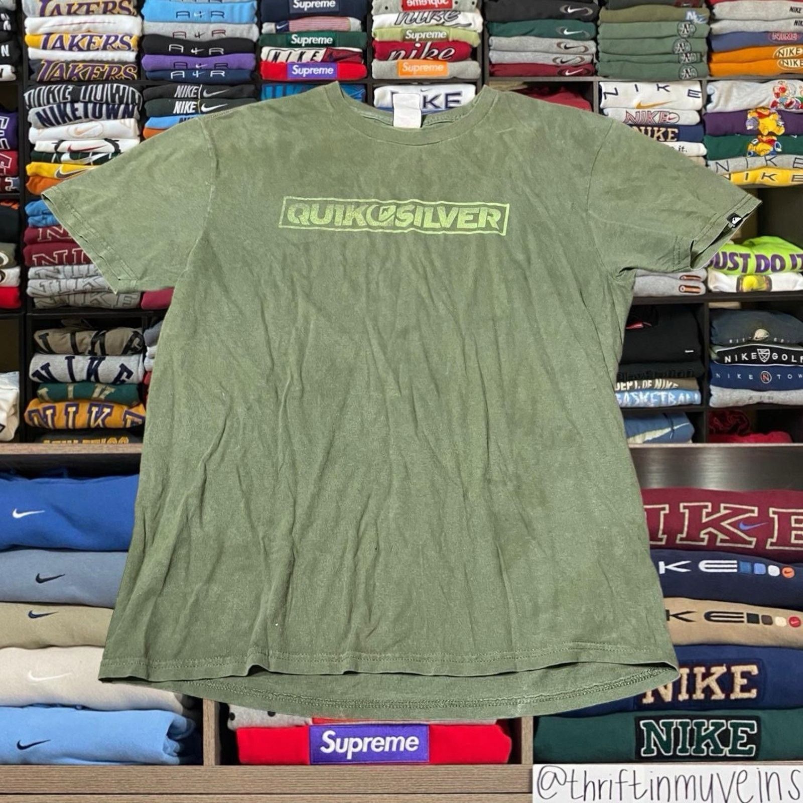 Quiksilver Vintage Y2K quiksilver Surf Sweater/Shirt Large Size US L / EU 52-54 / 3 - 1 Thumbnail