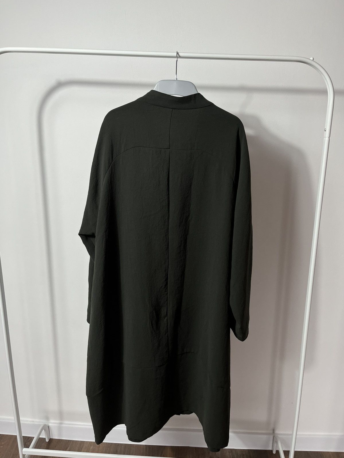 OSKA OSKA Dark Green Oversized Long Shirt Dress Size 3 Size L / US 10 / IT 46 - 12 Thumbnail