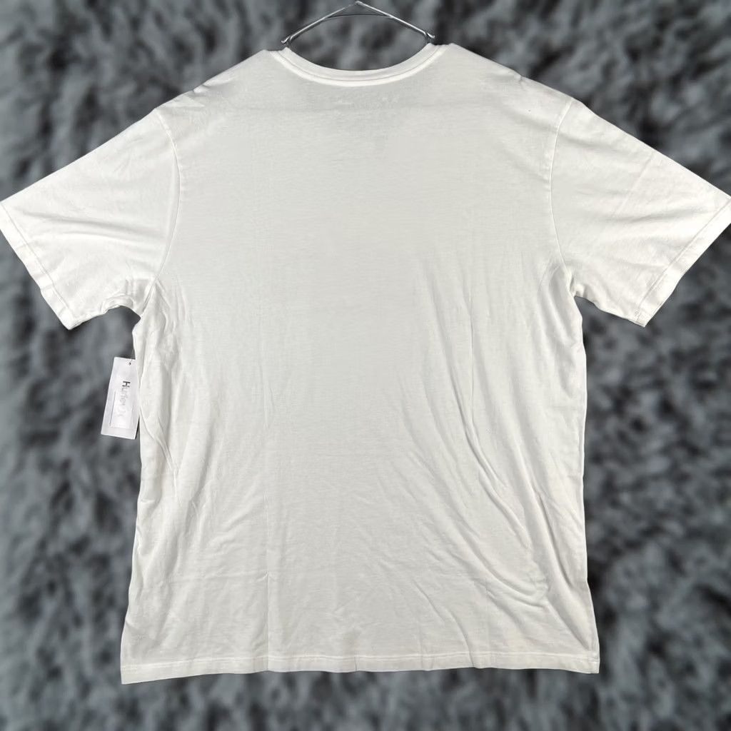 Hurley Hurley Shirt Mens XL White Heavy Metal Flame Graphic Tee Everyday Washed Cotton Size US XL / EU 56 / 4 - 1 Thumbnail