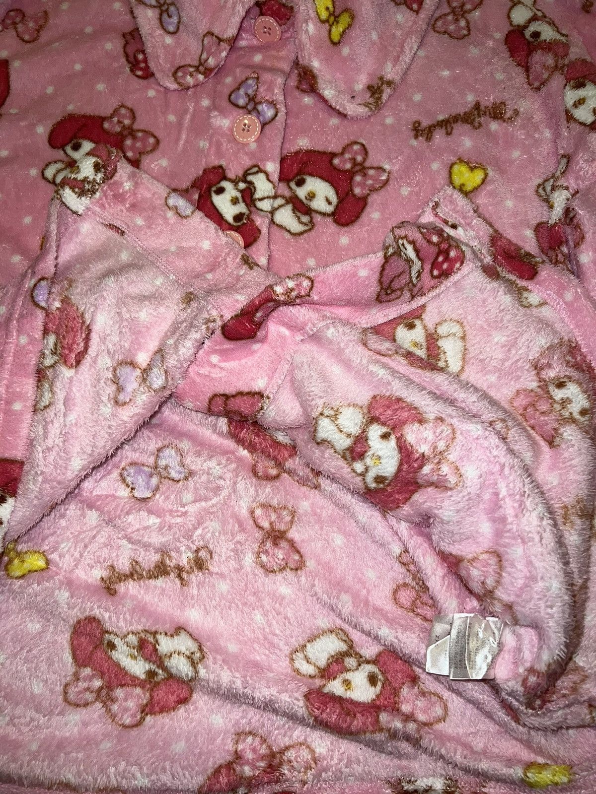 Japanese Brand My melody fluffy pajamas shirt ⭐︎ ♫🎀 Size L / US 10 / IT 46 - 5 Thumbnail