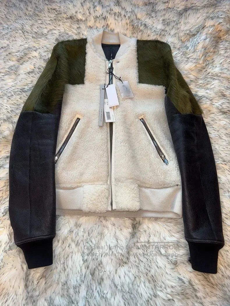 Rick Owens Rick Owens Shearling Leather Jacket FW21. Size US M / EU 48-50 / 2 - 1 Thumbnail