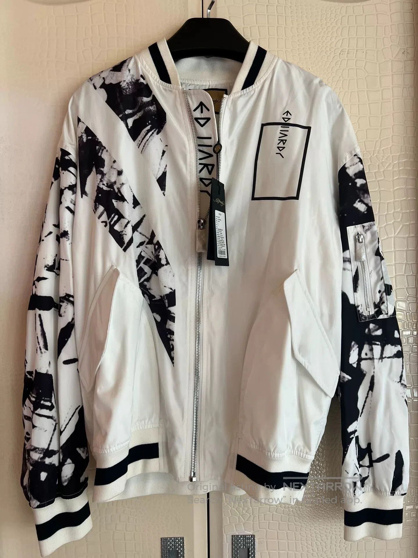 Ed Hardy Ed Hardy Men's New Baseball Jacket. Size US M / EU 48-50 / 2 - 2 Thumbnail