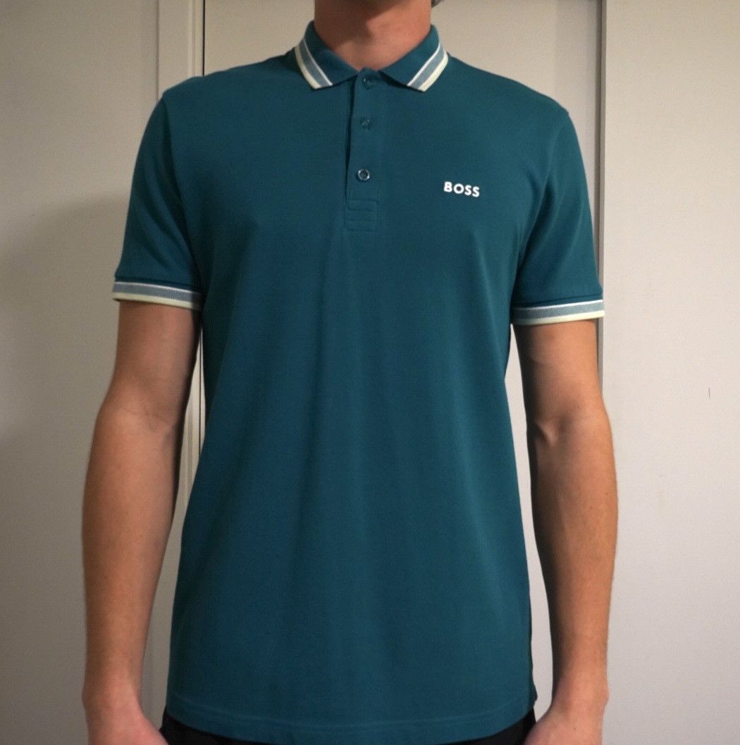 Hugo Boss Hugo Boss Polo Size US M / EU 48-50 / 2 - 1 Thumbnail