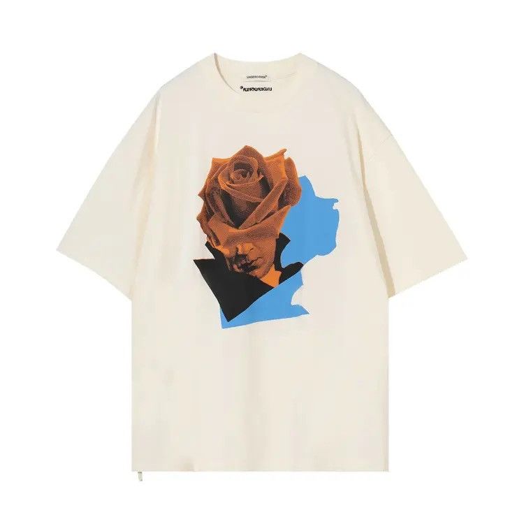 Undercover Undercover Flower Tee 'Off White' Size US M / EU 48-50 / 2 - 2 Thumbnail