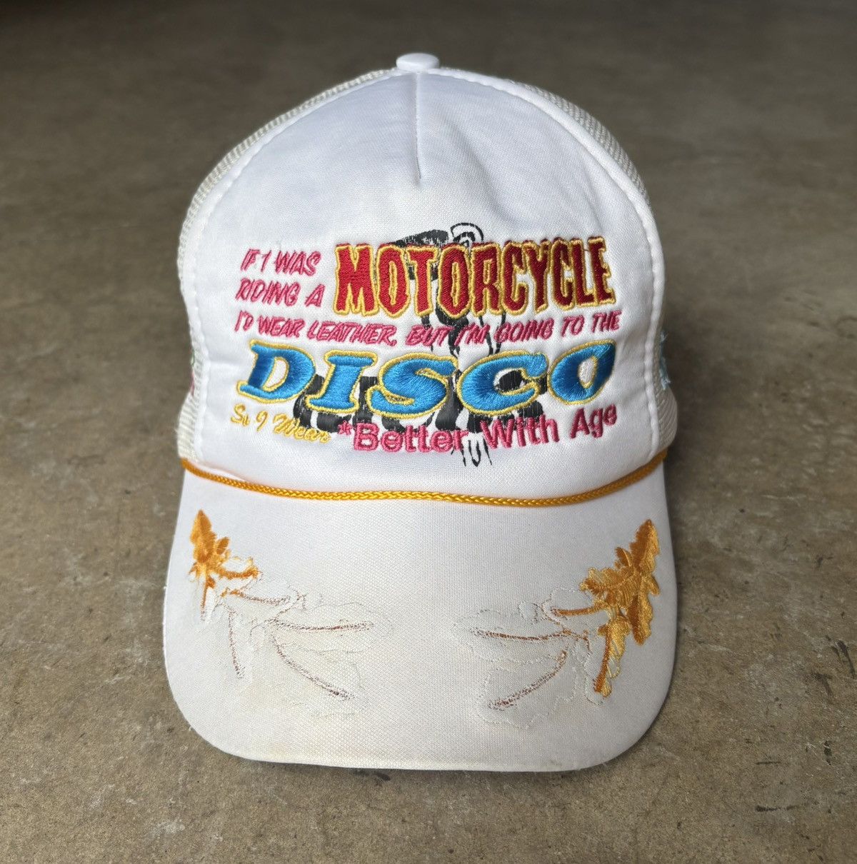 Better With Age 1 of 1 Better With Age Trucker Captain Hat White SnapBack Size ONE SIZE - 1 Thumbnail