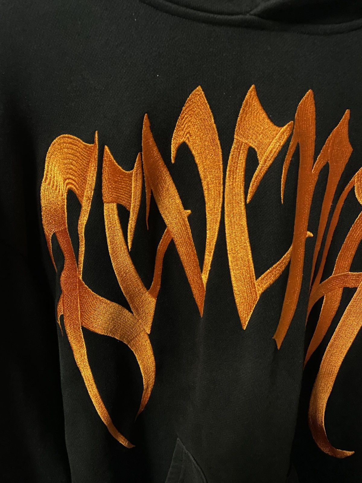Revenge Revenge hoodie halloween black orange embroidered Size US XL / EU 56 / 4 - 2 Thumbnail