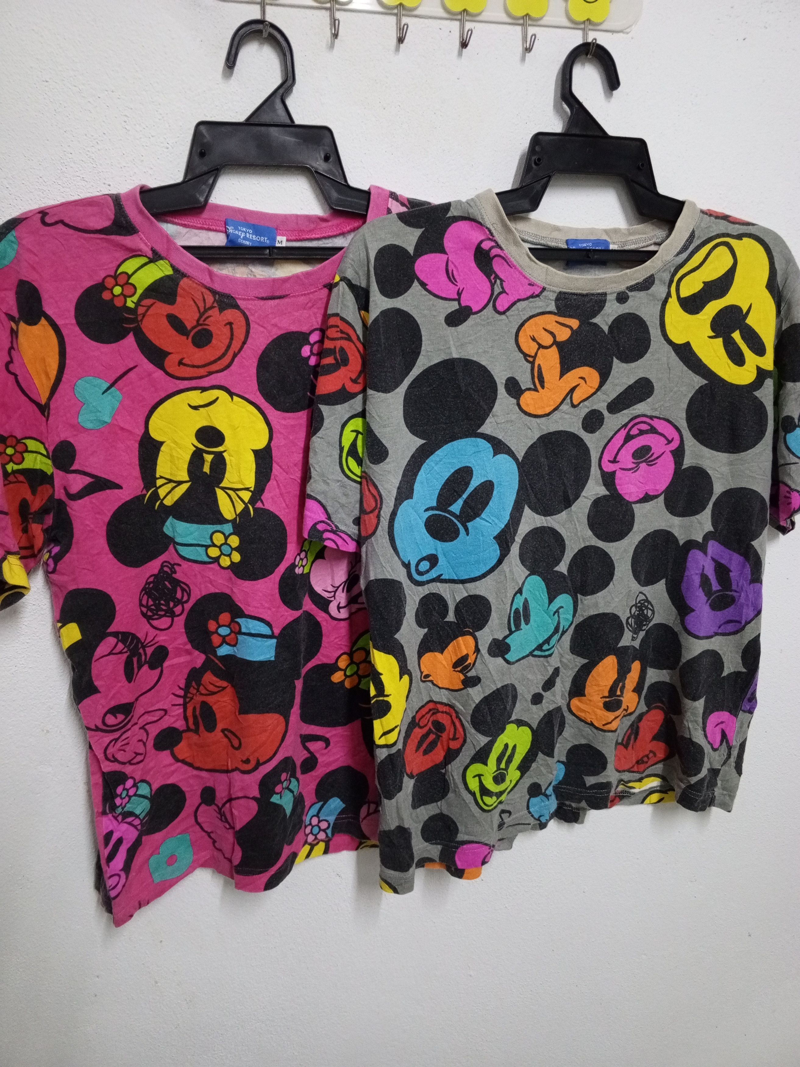 Mickey Mouse 2pcs mickey mouse fullprint tshirt Size M / US 6-8 / IT 42-44 - 3 Thumbnail