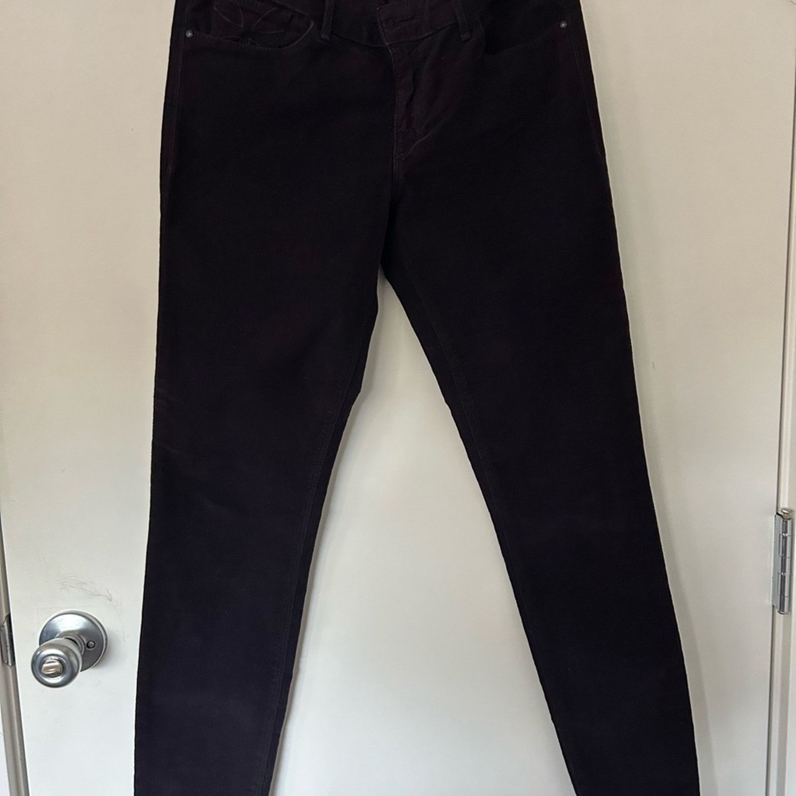 Designer Habitual Angelina Cigarette Women's Jeans Size 26 plum Size 26" / US 2 / IT 38 - 2 Thumbnail