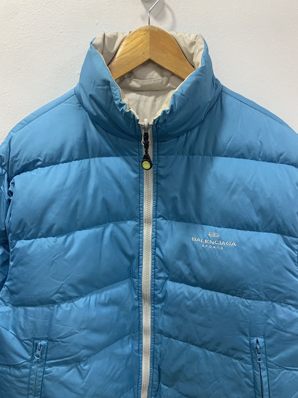 Balenciaga VINTAGE BALENCIAGA SPORTS REVERSIBLE DOWN JACKET Size US L / EU 52-54 / 3 - 3 Thumbnail