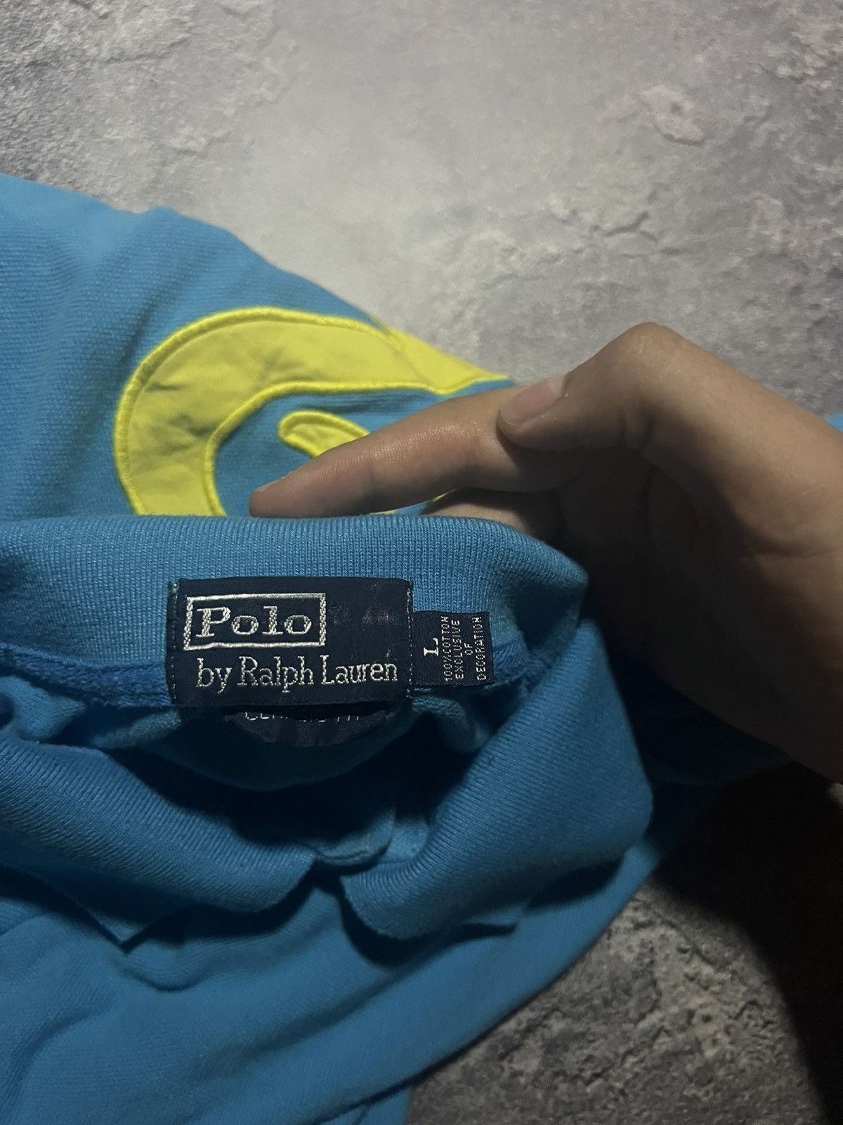 Ralph Lauren Vintage 90s Ralph Lauren Polo Tee London Chief Keef Big Pony Size US XL / EU 56 / 4 - 8 Thumbnail