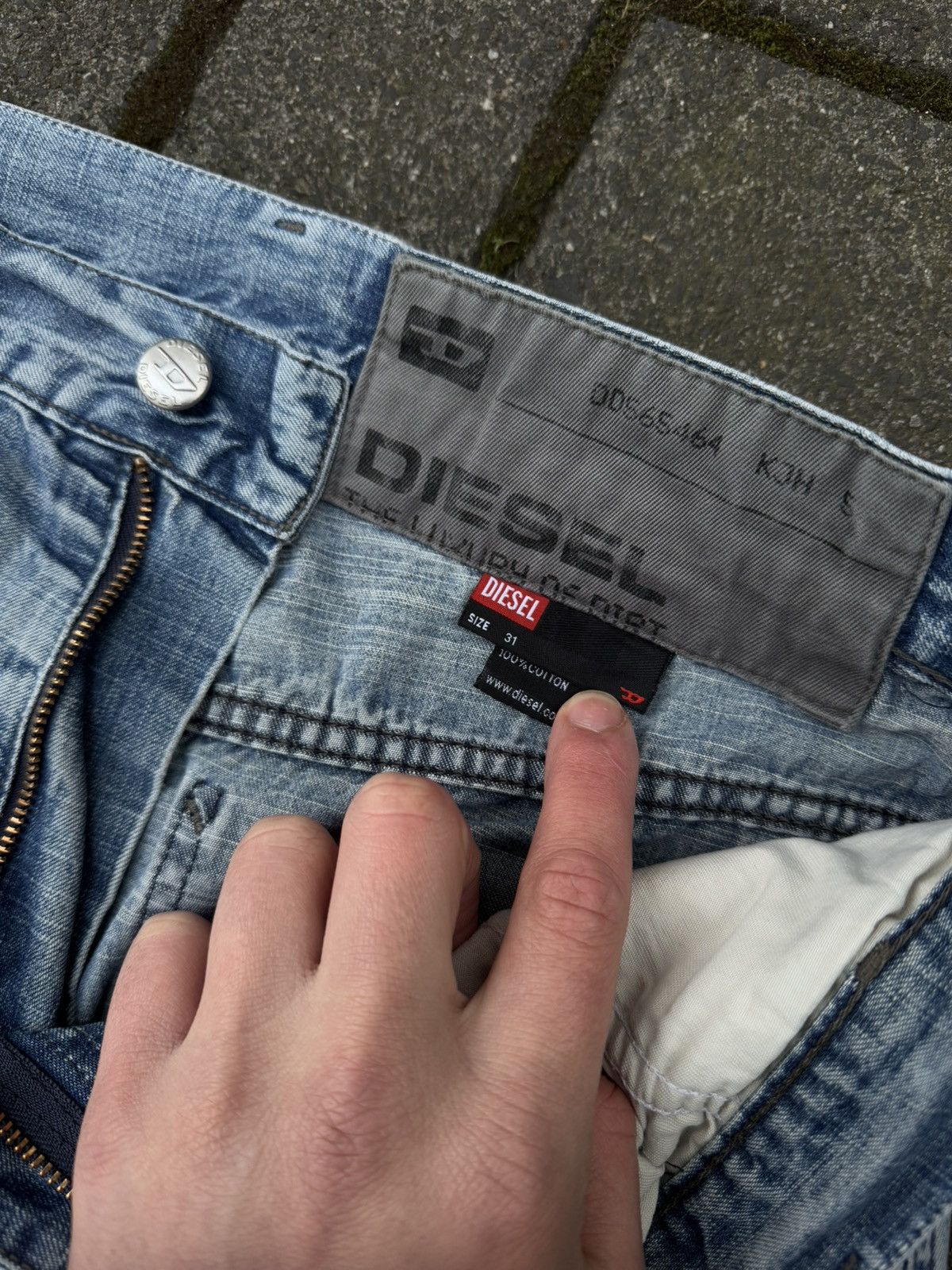 Diesel Vintage Diesel 3D Jeans W31 Denim Pants Y2K Avant-garde Size US 31 - 10 Thumbnail